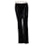 Chanel, Pantalon de sport en velours. Noir  ref.1003338