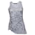 Alexander McQueen, Graues Tanktop mit Totenkopf-Print. Baumwolle  ref.1003355