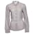 Ann Demeulemeester, camicia a righe con fiocco Nero Bianco Cotone  ref.1003365