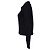 Yohji Yamamoto, Wollweste mit extra hohem Kragen. Schwarz - Ansicht 5