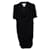 Paul & Joe, black dress with draped neck Viscose  ref.1003458