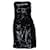 Autre Marque Natan, Strapless dress with sequins Black Silk  ref.1003466