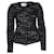 IRO, black and white boucle jacket Wool  ref.1003469