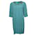 Elisabetta Franchi, vestido túnica turquesa Verde Viscosa  ref.1003478