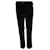 Gucci, pantalón de canalé de terciopelo en negro Viscosa  ref.1003482