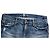 7 For All Mankind 7 Para toda a humanidade, saia jeans com strass Azul - vista 7