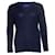 Autre Marque ZADIG & VOLTAIRE, cashmere top with strass Blue  ref.1003510