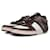 Louis Vuitton, Damier Ebene Low-Top-Sneaker Braun Leder  ref.1003531