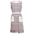 Chanel, vestido de tweed de comprimento médio Multicor Algodão  ref.1003603