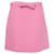 miu miu, Pink wool skirt with bow.  ref.1003609