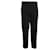 Prada, black pinstripe trousers. Polyester  ref.1003635