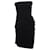 Comme Des Garcons Comme Des garçons, asymmetric strapless dress. Black Cotton  ref.1003639
