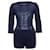 Elisabetta Franchi, Costume stretch bleu avec short  ref.1003640