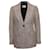 Autre Marque Suistudio, Gold/Blanc/blazer tissé noir en taille 38/M. Laine Lin Doré  ref.1003672