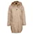 WOOLRICH, Khaki/sand colored hooded parka with removable fur lining in size S. Brown Green Cotton  ref.1003680