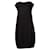 Autre Marque Jen Kahn, Vestido negro de lino con 2 bolsillos para las manos.  ref.1003688