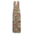 Autre Marque NIKKIE, robe longue bohème imprimé plumes. Polyester Multicolore  ref.1003743