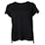 Autre Marque BY MALENE BIRGER, Black Short Sleeve Top Polyester  ref.1003766