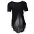 Autre Marque clú, Top negro con espalda transparente. - vista 2
