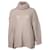 Autre Marque Ba&Sh, beige oversized turtle neck sweater Wool  ref.1003779