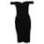 IRO, off shoulder nunzia dress in black Viscose  ref.1003780