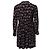 Sandro, Midikleid mit floralem Love-Print Schwarz - Ansicht 2