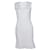 Roberto Cavalli, weißes strukturiertes Kleid  ref.1003786