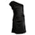 Autre Marque Diane von Furstenberg, robe asymétrique en taille noire 8/S. Soie  ref.1003794