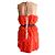 Lanvin For H&M LANVIN para H&M, Vestido de cóctel sin mangas con volantes Naranja - vista 3