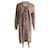 Autre Marque ByDanie, Taupe coloured suede jacket with fringes. Brown Grey  ref.1003805