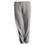 VICTORIA BECKHAM, Pantalón jogging gris con detalles amarillos en talla 3/l. Algodón  ref.1003813