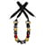 Other jewelry Autre Marque Alfonso Mendoça, handcrafted necklace made in colombia. Black Red Golden  ref.1003826