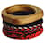 Other jewelry Autre Marque Alfonso Mendoça, handcrafted luxury bangles made in colombia. Black Red Golden  ref.1003827