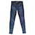 J Brand, middeblue jeans (Skinny leg) in size 25. Cotton Denim  ref.1003843