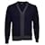 Paul Smith, Jersey de lana azul con cuello de pico  ref.1003931