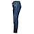 Dsquared2, jeans azules con ribete de encaje. - vista 4