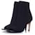 Gianvito rossi, Stretch peep toe ankle boots Black  ref.1003998