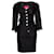 Christian Lacroix, twin suit with ribbons and crystal buttons Black  ref.1004021