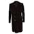 Dolce & Gabbana, Brown double-breasted blazer coat Cotton  ref.1004025