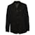 JIL SANDER, Black wind coat in size 54/l. Cotton  ref.1004062