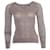 Autre Marque James Perse, grey knitted top Cotton Cashmere  ref.1004077