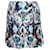 IRO, falda azul con estampado descolorido Viscosa  ref.1004086