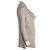 Top beige de viscosa Joie XS Castaño - vista 4