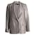 Maje, blazer in lurex color argento. Cotone  ref.1004117