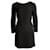 Chloé Chloe, black dress with open back. Silk  ref.1004128