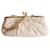 Autre Marque Daslu, Geldbörsen-Clutch aus beigem, gestepptem Leder  ref.1004163