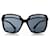 Chanel, Gafas de sol colección nube coco negra Negro  ref.1004193