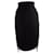 Autre Marque Paul & Joe sisters, Black midi skirt with fringes Cotton  ref.1004197
