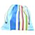 Pochette à cordon Loewe Coton Multicolore  ref.1004200