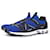 EMPORIO ARMANI,  sneakers con cinturino con logo incrociato Nero Blu  ref.1004204